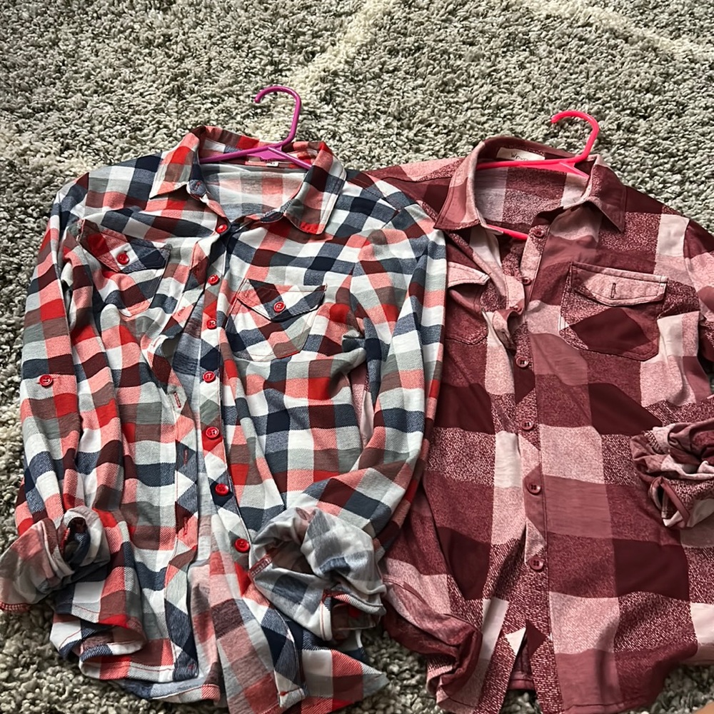 Plaid Button Ups